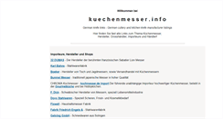 Desktop Screenshot of kuechenmesser.info